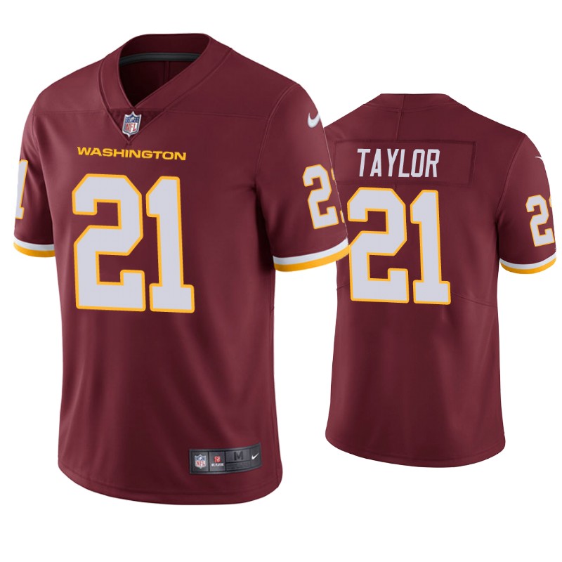 Men's Washington Football Team #21 Sean Taylor Red NFL Vapor Untouchable Limited Stitched Jersey